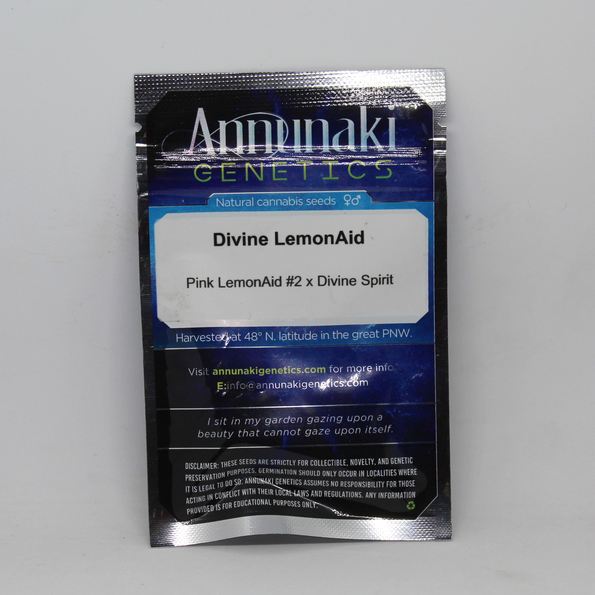 Divine LemonAid marijuana seed packs