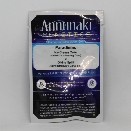 Paradisiac cannabis seed pack